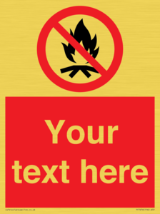 Custom prohibition No campfire